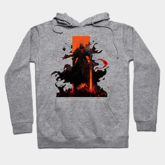 dark soul Hoodie by dorapeterx